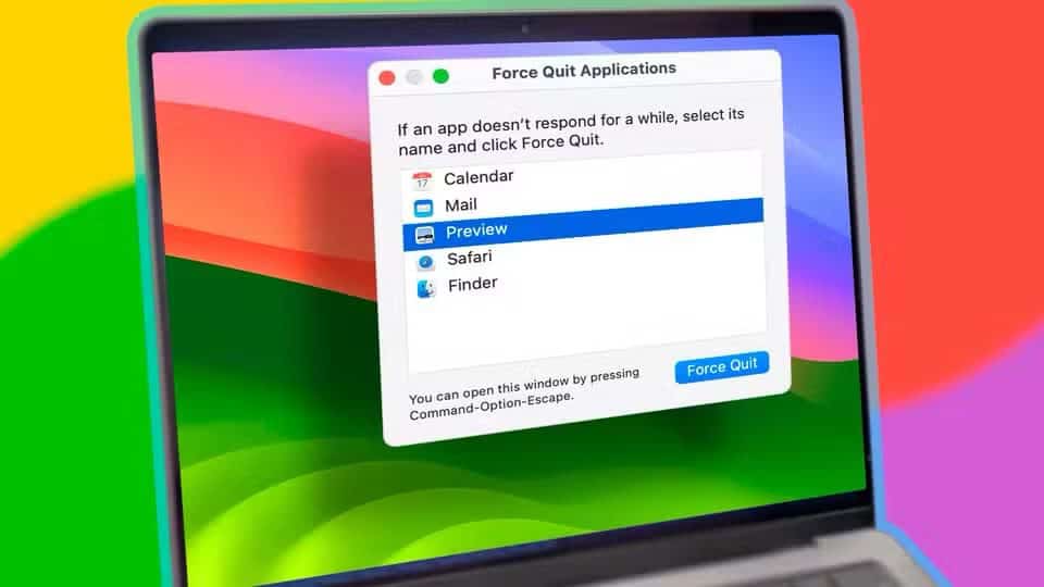 如何在Mac或MacBook上强制退出应用程序