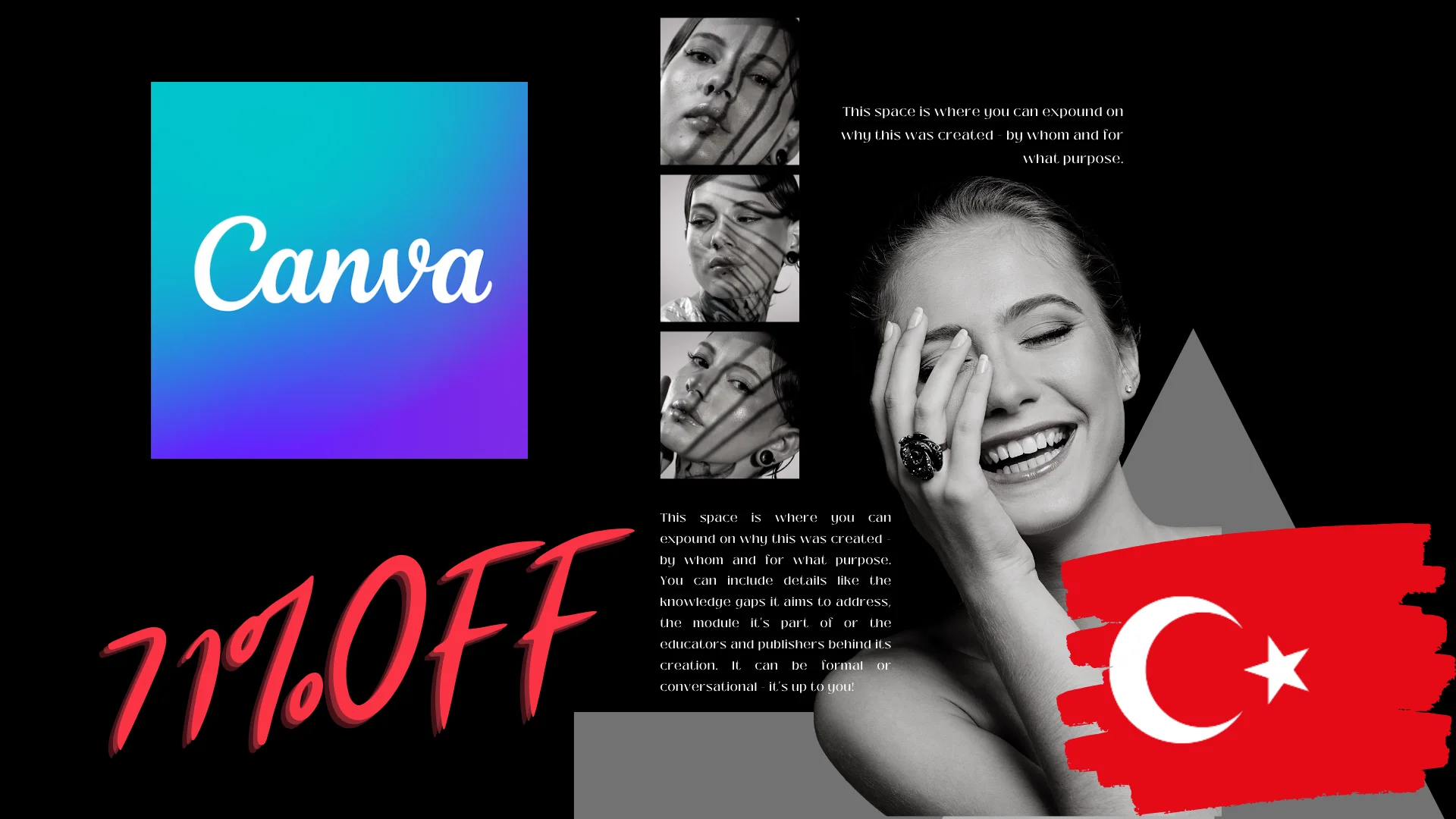 [最新]如何用Türkiye的廉价VPN注册Canva Pro，每月为439日元